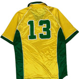 Number 13 Puma Football Shirt - XL Yellow Polyester