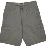 Wrangler Cargo Shorts - 36W 10L Grey Cotton