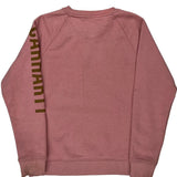 Carhartt Sweatshirt - Small Pink Cotton