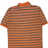 Polo By Ralph Lauren Striped Polo Shirt - Large Multicoloured Cotton