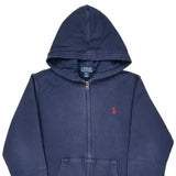 Age 14-16 Polo By Ralph Lauren Hoodie - Large Navy Cotton