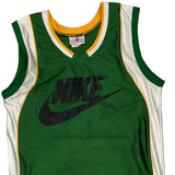 Nike Graphic Jersey - Large Green Polyester