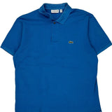 Lacoste Polo Shirt - XL Blue Cotton