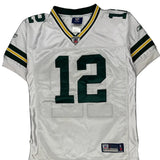Green Bay Packers, Age 10-12 Reebok Nfl Football Jersey - Medium Green Polyester