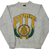 American Apparel College Sweatshirt - Medium Grey Polyester Blend