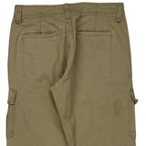 Wrangler Cargo Trousers - 32W 34L Khaki Cotton