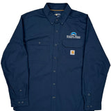 Richfield Homes Carhartt Shirt - Large Navy Polyester