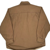 Woolrich Overshirt - XL Brown Cotton