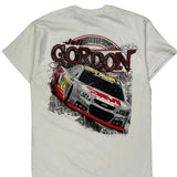 Jeff Gordon Unbranded Nascar T-Shirt - Medium White Cotton