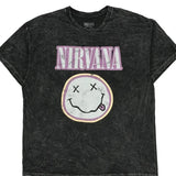 Nirvana Band T-Shirt - XL Black Cotton