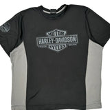 Motor Harley-Davidson Cycles Logo Harley Davidson T-Shirt - 2XL Black Polyester