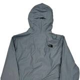 The North Face Waterproof Jacket - Large Grey Polyester