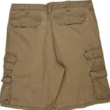 Lee Cargo Shorts - 36W 11L Brown Cotton