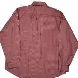 Tommy Hilfiger Striped Shirt - 2XL Red Cotton