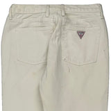 Guess Jeans - 30W UK 10 White Cotton