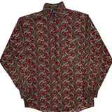 Bon Homme Patterned Shirt - Small Multicoloured Cotton