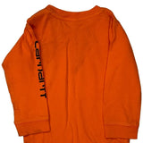 Age 24 Months Carhartt Graphic Overalls - 2XS Orange Cotton