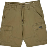 Wrangler Cargo Shorts - 32W 10L Khaki Cotton