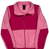 Age 12-13 Denali The North Face Fleece Jacket - Large Pink Polyester