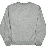 Grand Valley State University, Reverse Weave Champion College Sweatshirt - XL Gray Cotton
