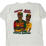 Positive Blackman Positive Tees Graphic T-Shirt - Large Multicoloured Cotton
