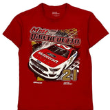 Matt Dibenedetto Wood 21 Brothers Nascar T-Shirt - Medium Red Cotton