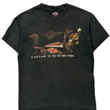 UKe'S Harley-Davidson Kenosha, Wi Harley Davidson Graphic T-Shirt - Medium Black Cotton