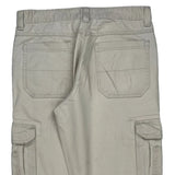 Wrangler Cargo Trousers - 34W 32L Beige Cotton