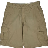 Dickies Cargo Shorts - 34″ Waist Beige Cotton Blend