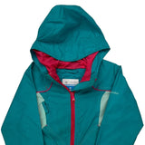 Age 4-5 Columbia Windbreaker - Small Blue Polyester