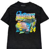 24 Midzotics Nascar T-Shirt - XL Black Cotton