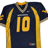 Mountaineers Nike Football Football Jersey - Large Navy Polyester