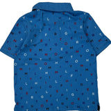 Age 6-7 Tommy Hilfiger Polo Shirt - Small Blue Cotton