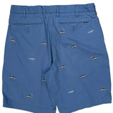 Polo By Ralph Lauren Chino Shorts - 32W 8L Blue Cotton