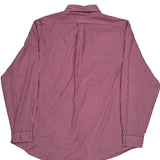 Ralph Lauren Striped Shirt - XL Red Cotton