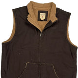 Red Head Gilet - XL Brown Cotton