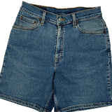 Levis Denim Shorts - 28W UK 10 Blue Denim