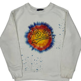 Age 8 Polo By Ralph Lauren Tie-Dye Sweatshirt - Small Multicoloured Cotton