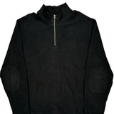 Carhartt 1/4 Zip - Large Black Cotton