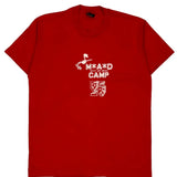 Made In USA Single Stitch Music And Drama Camp Screen Stars T-Shirt - XL Red Cotton Blend