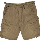 Armani Exchange Cargo Shorts - 38W 13L Beige Cotton