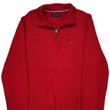 Tommy Hilfiger Jumper - XL Red Cotton