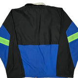 Nike Windbreaker - Large Gray Polyester