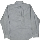 Ralph Lauren Checked Shirt - Large Blue Cotton