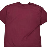 San Francisco Hard Rock Cafe Graphic T-Shirt - 2XL Burgundy Cotton