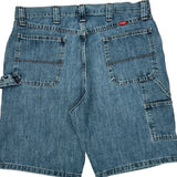 Wrangler Carpenter Shorts - 36W 10L Blue Cotton