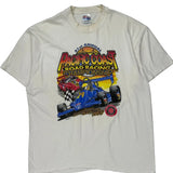 Pacific Coast Road Racing Championship Hanes Single Stitch T-Shirt - XL White Cotton