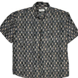 Summa Short Sleeve Shirt - Medium Multicoloured Silk