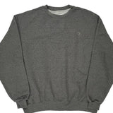 Eco Authentic Champion Sweatshirt - XL Grey Cotton Blend
