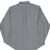 Ralph Lauren Striped Shirt - Large Blue Cotton
